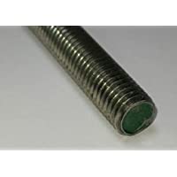 Varillas roscadas de acero inoxidable DIN 976- material V2A- A2- Aisi 304 (1 m x M2).